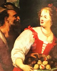 Jan van Kessel der Jngere.<br />
Still Life (italian castle), oil on canvas, 212cm x 317cm.