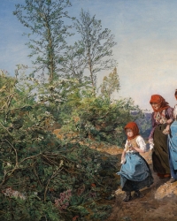 l auf Leinwand | 44 x 55 cm, gerahmt | signiert, datiert "Waldmller 1863"<br />
<br />
Abgebildet und verzeichnet in: Bruno Grimschitz, Ferdinand Georg Waldmller, Verlag Galerie Welz, Salzburg 1957, S.366, Nr. 983 (ohne Abbildung). Rupert Feuchtmller, Ferdinand Georg Waldmller 17931865, Leben, Schriften, Werke. Mit einem Werksverzeichnis von C. Whrer, Wien 1996, S. 524, Nr. 1065. Gutachten: Bruno Grimschitz, Mrz 1951 vorhanden; Dr. Gerbert Frodl, Juli 2012 vorhanden.<br />
<br />
Provenienz: Aenne Abels, Rheinischer Kunstsalon Kln. Galerie J. Stuker, Bern, 24. K. A. November 1951, Nr. 2360.<br />
<br />
Das vorliegende Gemlde ist die zweite Wiederholung einer Komposition, die Waldmller im Jahre 1862 zum ersten Mal gestaltet hat (vgl. dazu Feuchtmller WVZ Nr. 1048; das Bild befindet sich in Salzburg, Museum Carolino Augusteum sowie Feuchtmller WVZ Nr. 1064; das Bild befindet sich im Wien Museum).